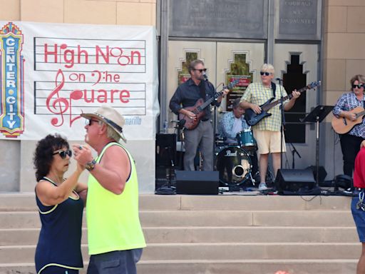 Beth Duke speaks about Center City's High Noon on the Square concert series