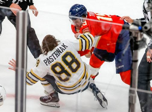 Bruins and Panthers have become fierce rivals, and the Bruins fought back in Game 2, even in defeat - The Boston Globe