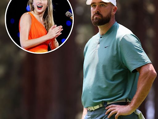 Travis Kelce Reacts to Fan's Taylor Swift Diss During Golf Tournament
