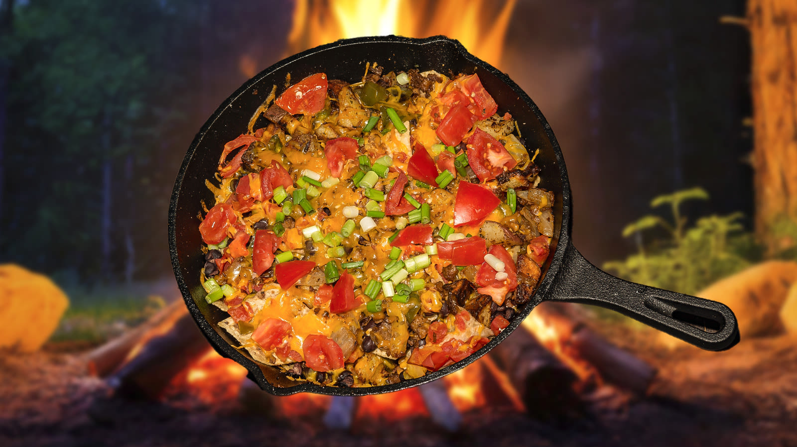 Campfire Nachos Are The Ultimate Way To Feed A Crowd While Camping