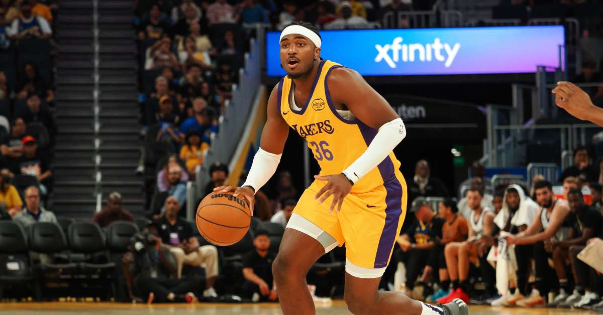 San Antonio Spurs Could Sign Recent Los Angeles Laker Blake Hinson