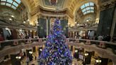 Evers holds lighting ceremony for Capitol Holiday Tree. Here's how to go see it.