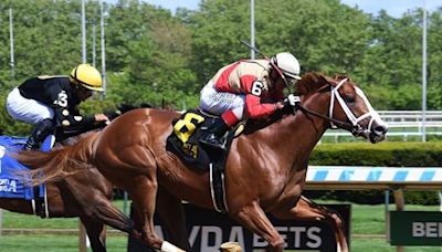 Antiquarian Flashes Belmont Stakes Creds in Peter Pan