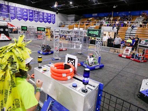 Photos: Robotics competition a knock out at Mandeville High