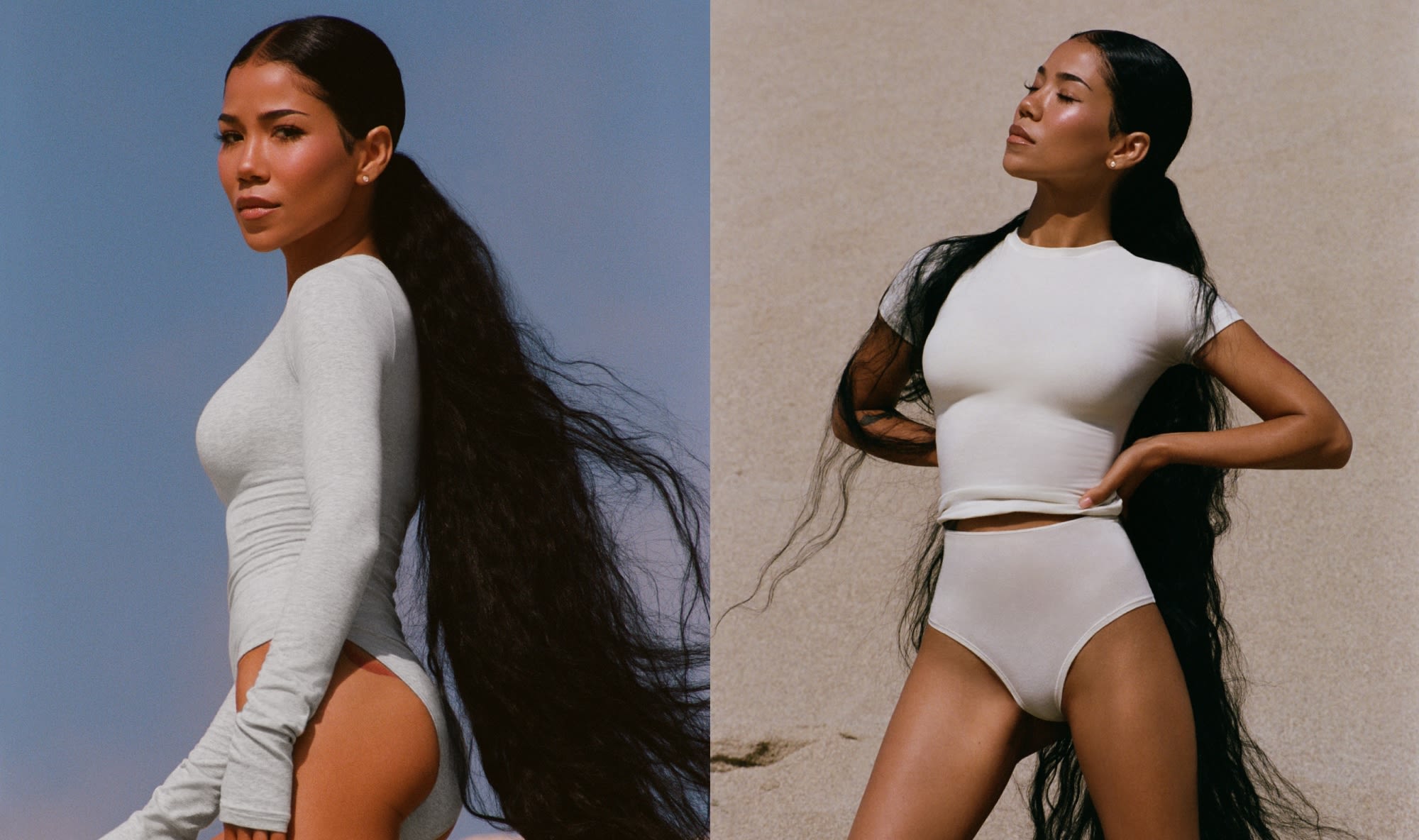 Jhené Aiko Brings ‘Calm’ to the Desert in Skims’ New Cotton Collection Campaign