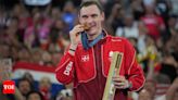 Denmark's Viktor Axelsen retains men's Olympic badminton title | Paris Olympics 2024 News - Times of India
