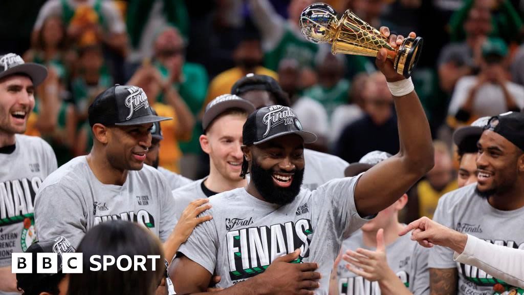 NBA play-offs: Celtics beat Pacers to reach NBA Finals