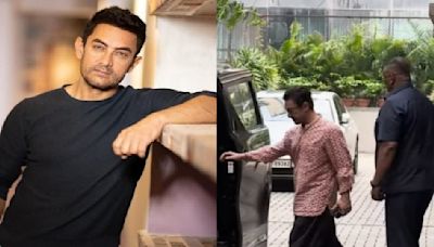 Aamir Khan visits ex-wife Reena Dutta with his mother and brother to pay last respects to her father; WATCH