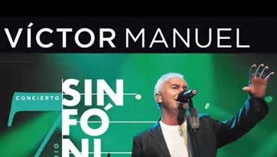 Avance del disco sinfónico en directo de Víctor Manuel