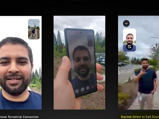 Starlink成功透過衛星訊號與手機進行視訊通話，預計今年能夠向大眾推出 DIRECT TO CELL 服務