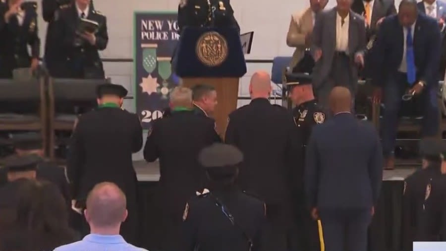 NYPD honors officers for their courage, service, sacrifice in the line of duty in NYC