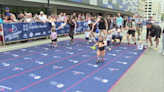 Babies take part in the Buffalo Marathon's 'Diaper Dash'