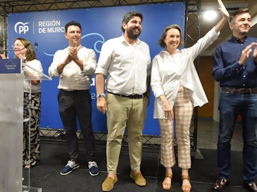 López Miras avanza que la nueva composición del Gobierno regional se conocerá el lunes y no contará con vicepresidencia