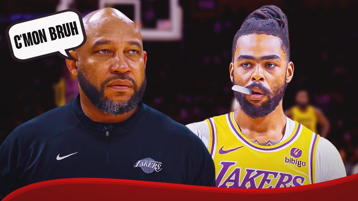 Lakers coach Darvin Ham breaks silence on D'Angelo Russell's 0-point Game 3