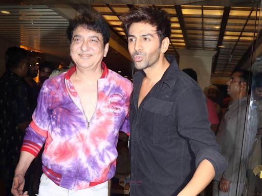 'He supported the film like it was his own child and that's what I love about him,' Kartik Aaryan thanks Chandu Champion producer Sajid Nadiadwala