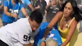 Woman BODY SLAMMED and bloodied man left out cold in vicious NFL brawl