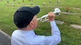 Bugle player honors veterans each morning with ‘Taps’ at MoRA cemetery