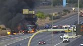 Truck fire causes delays on I-10 westbound in Avondale