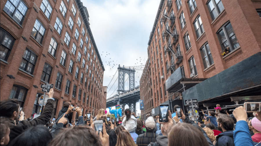 Mini elephants will fall from the sky in Brooklyn’s Dumbo Drop