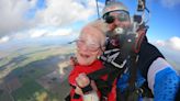 Skydiving great-great grandma takes the plunge: 'Lila, what in the heck are you doing?'