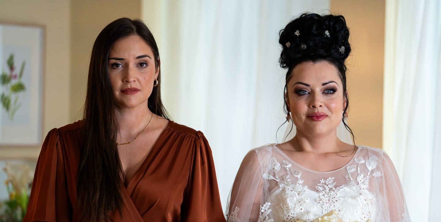 EastEnders star Shona McGarty reveals unscripted tears in final scenes