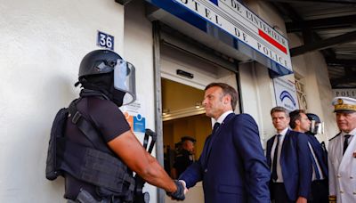 In riot-hit New Caledonia, French President Macron says the priority is a return to calm