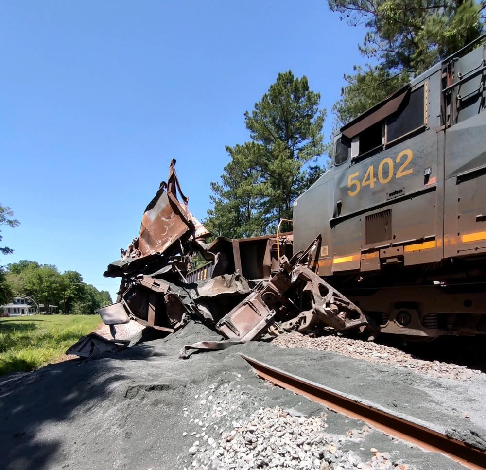 Improperly lined switch led to CSX collision in Folkston, Ga., according to preliminary NTSB report - Trains