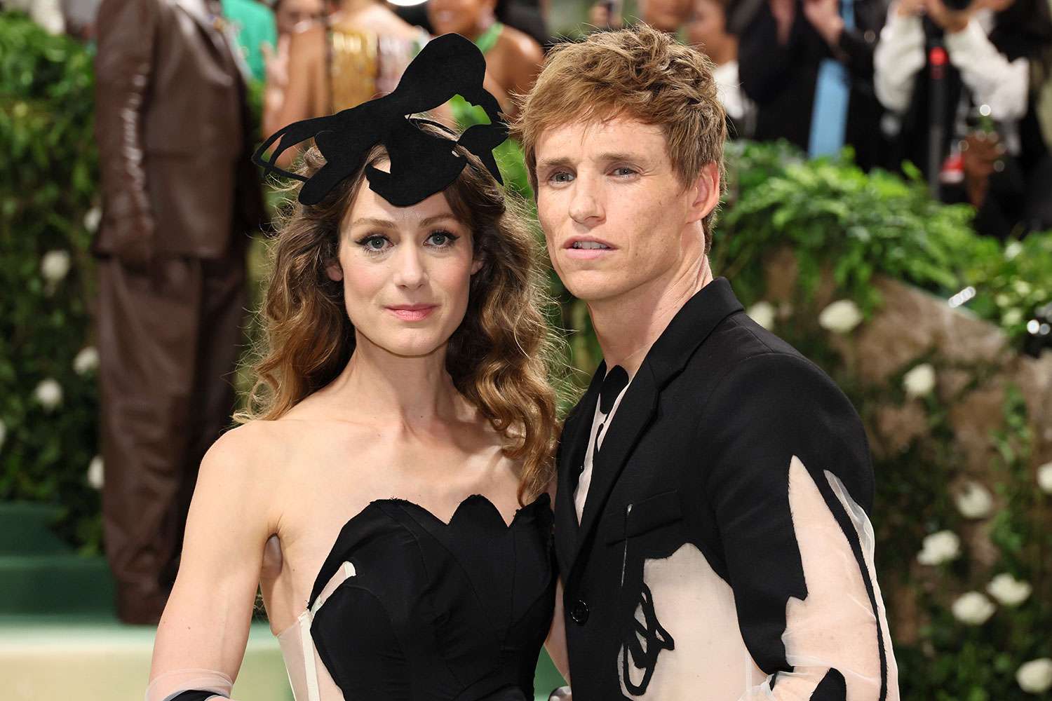 Eddie Redmayne and Wife Hannah Bagshawe Twin at the 2024 Met Gala