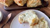 Tender, Fluffy Cream Cheese Cheddar Biscuits Recipe