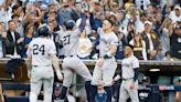 Yankees smash four homers in 8-0 rout of Padres