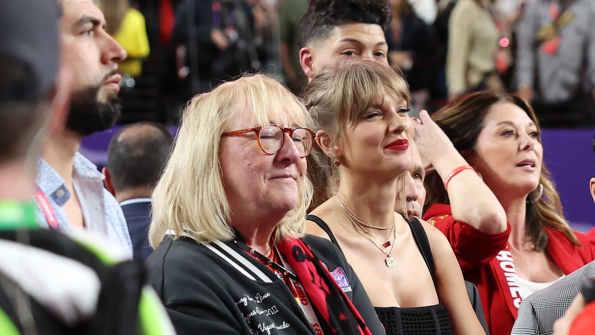 Travis' mom Donna says 'time will tell' on future of Taylor Swift romance