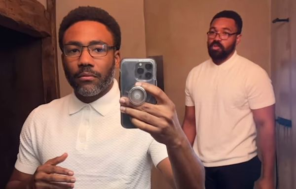 Come here: Donald Glover and TikToker Jordan Howlett team up for video poking fun at their resemblance