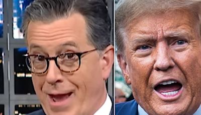 Stephen Colbert Smacks Trump With Bold Defense Of 'My Friend' Jimmy Kimmel