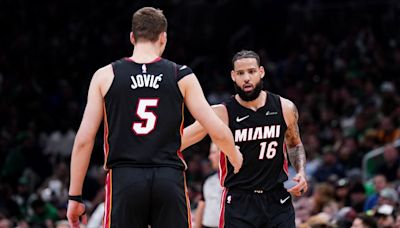 ‘Let’s make it a cage fight’: Miami Heat shock Boston Celtics to level first-round playoff series