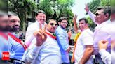 Union Minister Piyush Goyal Campaigns in Mumbai North Constituency | Mumbai News - Times of India
