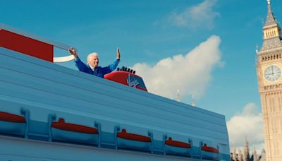 Sir Richard Branson spotted 'sailing' through London's streets on double decker