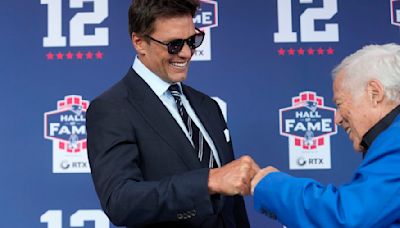 Tom Brady enshrined into Patriots Hall of Fame on star-studded night