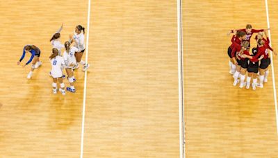 Time and TV information for Nebraska and Creighton volleyball's in-state rivalry matchup