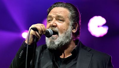 Russell Crowe on playing Glastonbury: 'Forget the other job - this is a band of monster musicians'