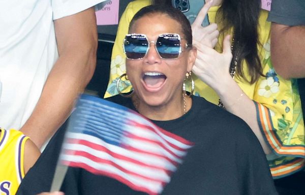 Queen Latifah Cheers on Team USA at Olympics: See the Photo