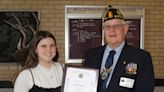 Hawley American Legion awards Wallenpaupack student with first place in essay contest