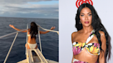 'Hawaiian queen': Nicole Scherzinger swims with sharks in new Instagram video