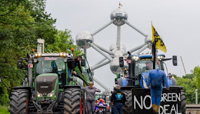 Tractors rumble in streets again ahead of EU polls. Farming is a big issue and the far right pounces