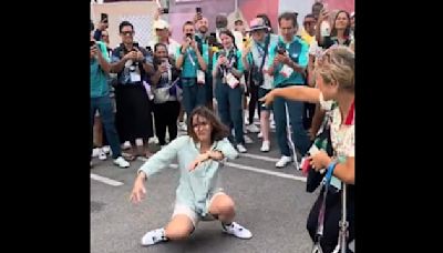 JO (breaking): la b-girl australienne Raygun improvise une danse dans le village olympique, la vidéo devient virale sur les réseaux