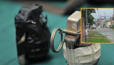 Hombre en motocicleta lanzó una granada a estación de Policía en Pradera, Valle: es es lo que se sabe