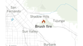 Shadow Hills fire burns in the footprint of L.A.'s largest blaze in half a century