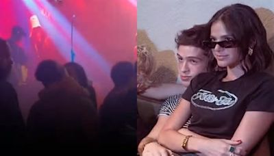 Bruna Marquezine e João Guilherme trocam beijo e carinhos durante show em São Paulo