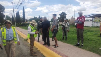 Migrantes cubanos detenidos durante operativos en estado de Hidalgo, México