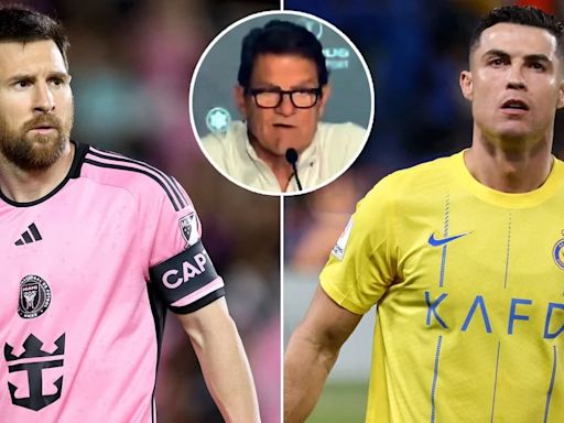 La singular reflexión de Fabio Capello sobre por qué Lionel Messi es mejor que Cristiano Ronaldo