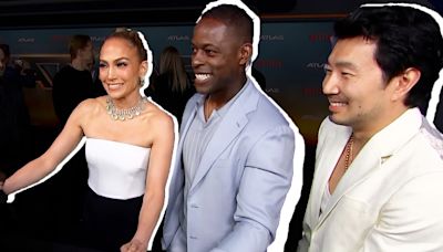 Jennifer Lopez, Simu Liu & Sterling K. Brown Kept Trying To Ad-Lib The Perfect One-Liner For 'Atlas' | Access